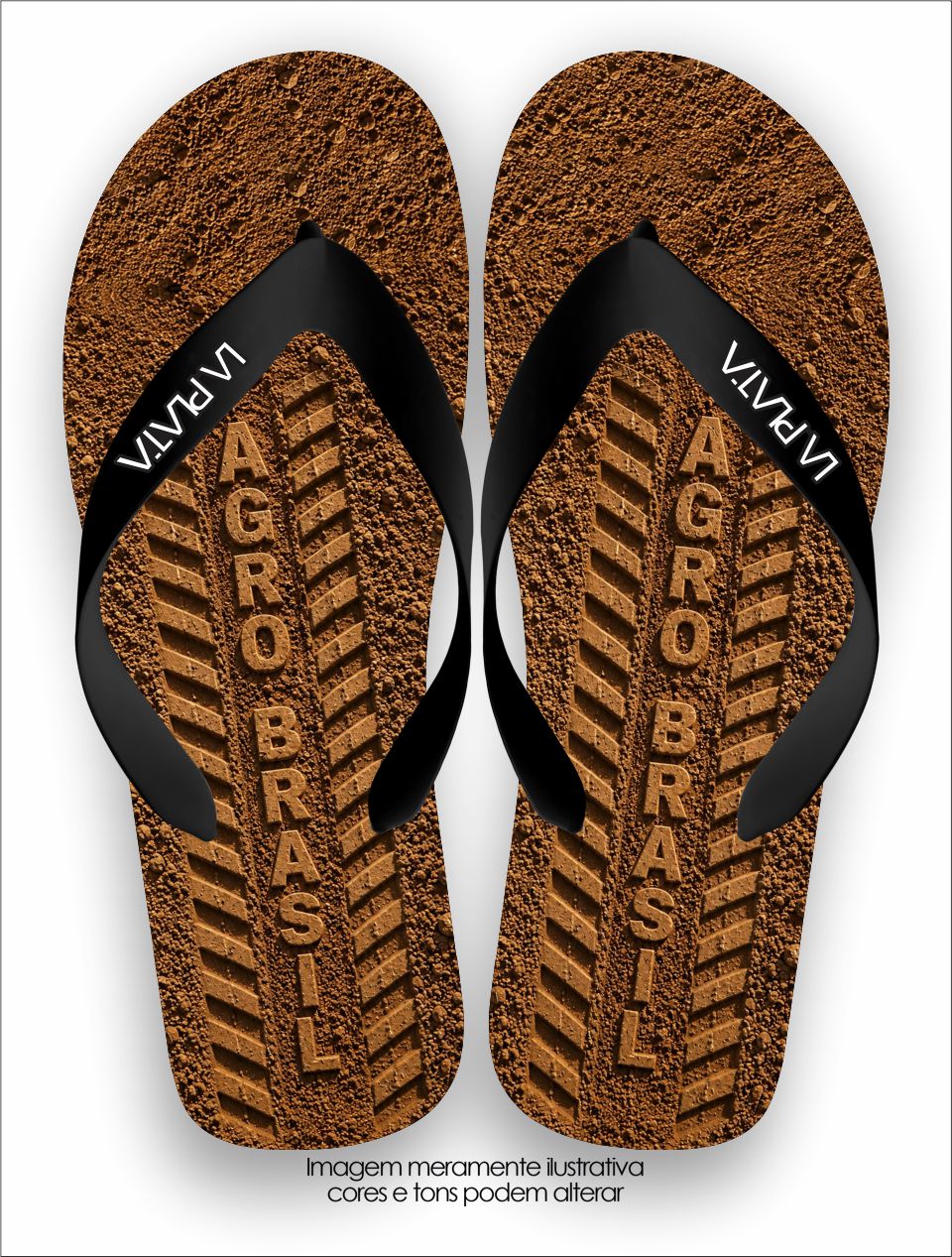 Chinelo Tradicional La Agro Brasil - Agro Brasil na Terra
