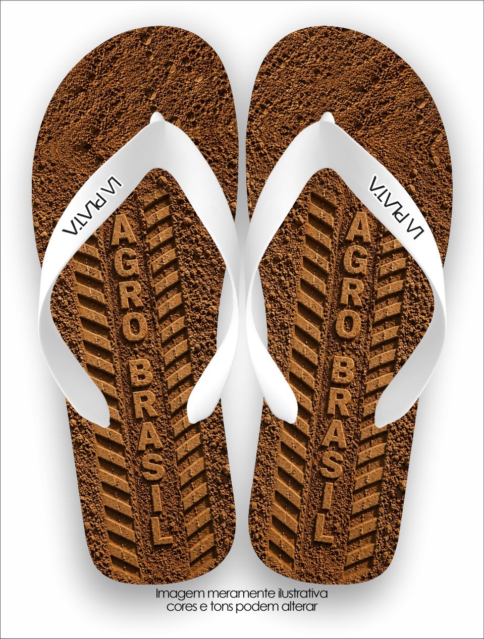 Chinelo Tradicional La Agro Brasil - Agro Brasil na Terra