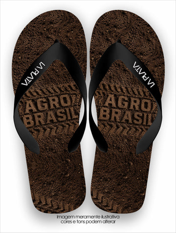 Chinelo Tradicional La Agro Brasil Estrada de Terra