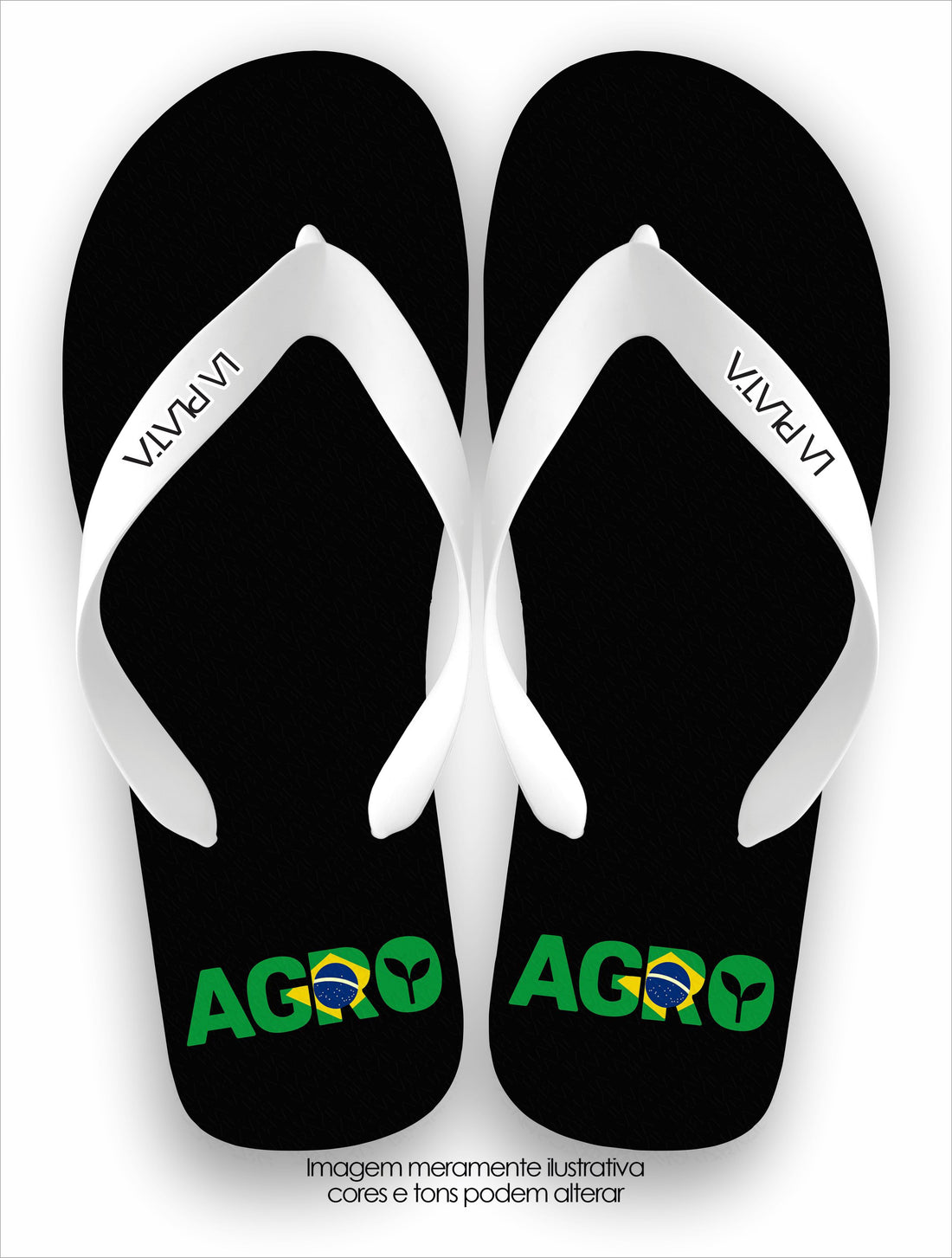 Chinelo Tradicional La Agro Brasil - Agro Brasil