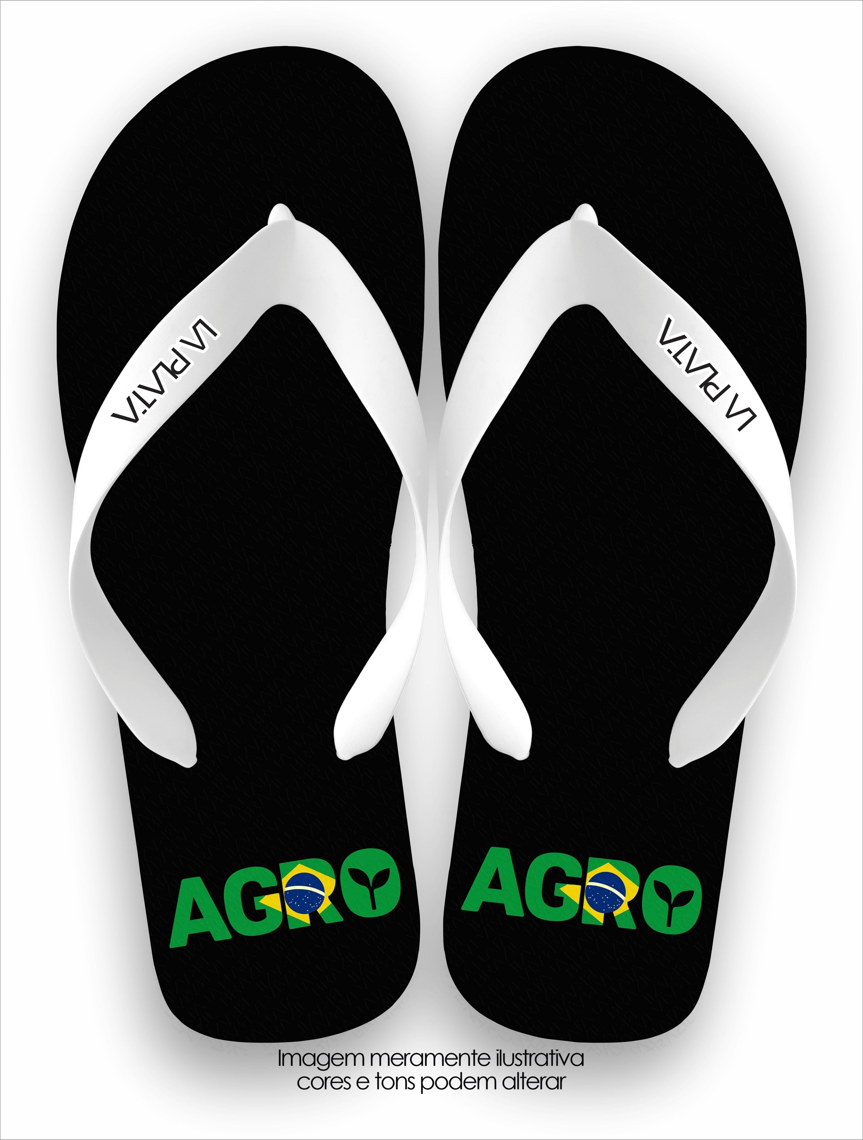 Chinelo Tradicional La Agro Brasil - Agro Brasil