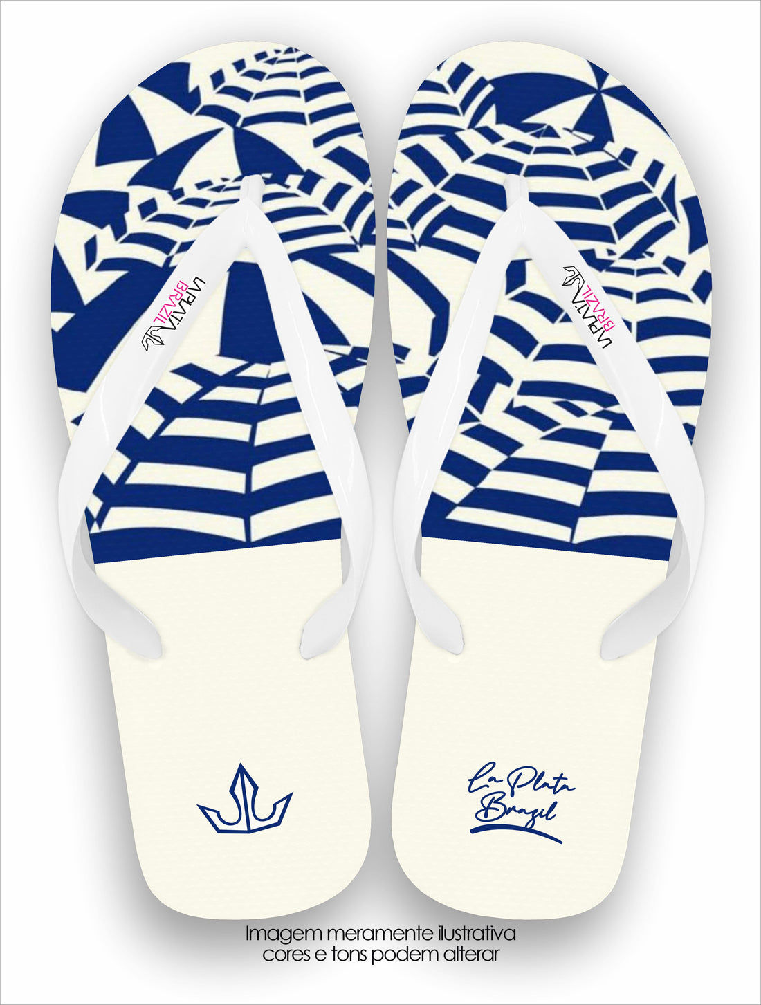 Chinelo La Feminina Sombra de Praia