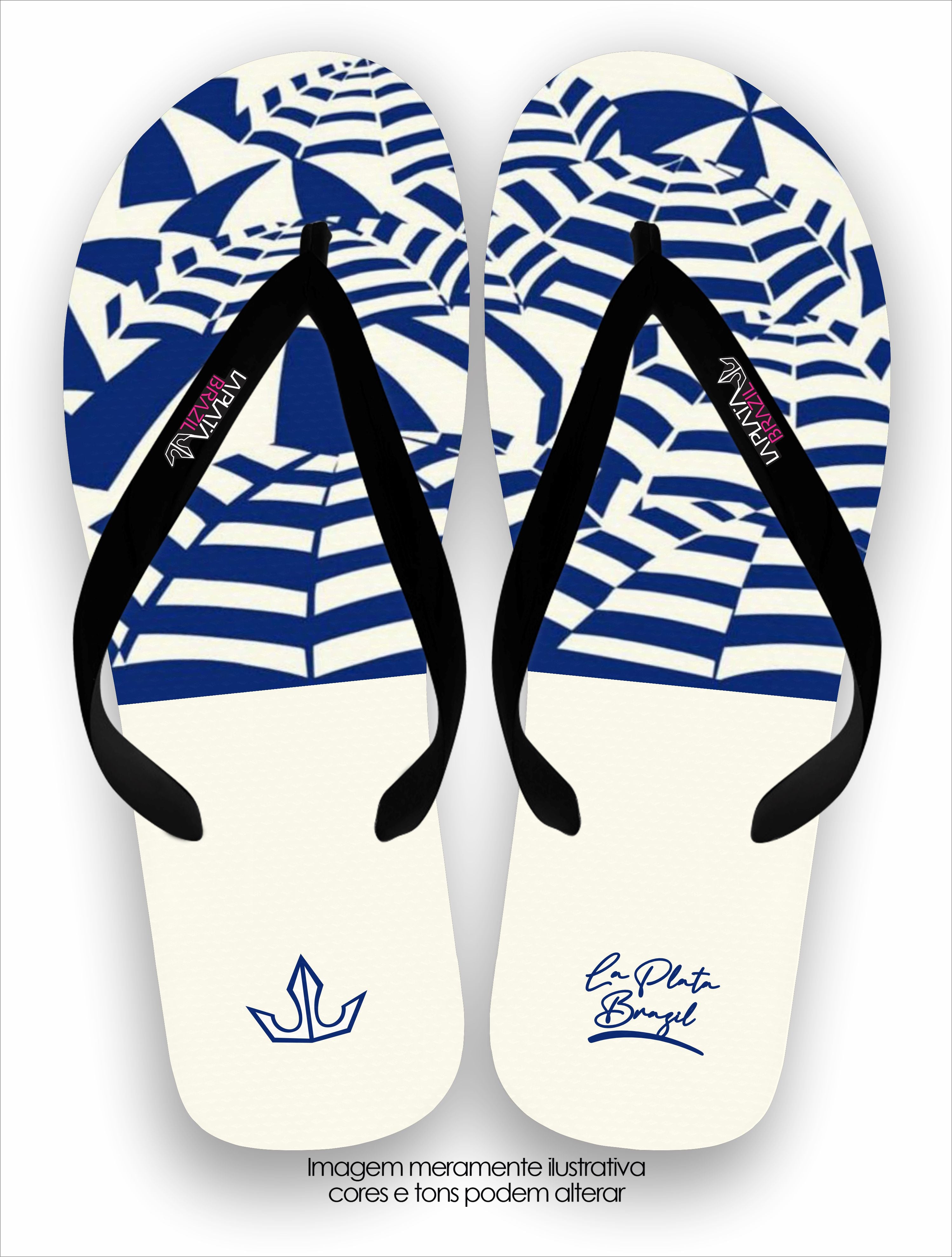 Chinelo Tradicional La Feminina Sombra de Praia
