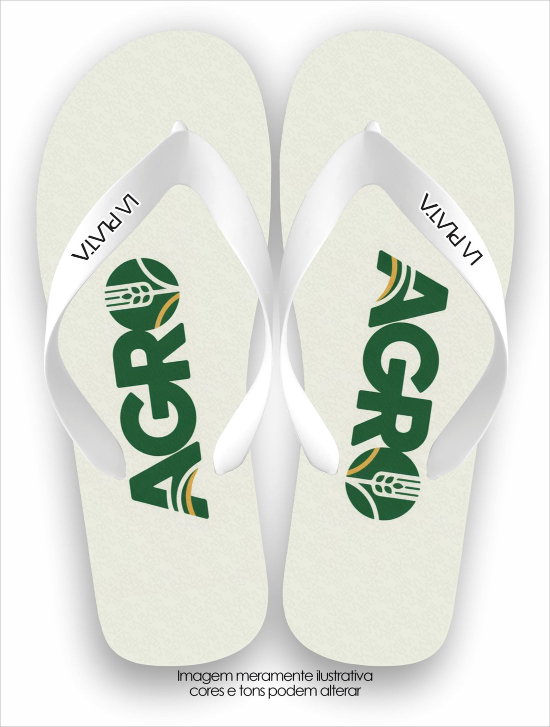 Chinelo Tradicional La Agro Brasil - O Agro