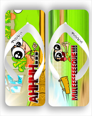 Chinelo La Plata de Pau Ahhh Muleque