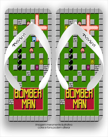 Chinelo La Quadradas Bomber Man