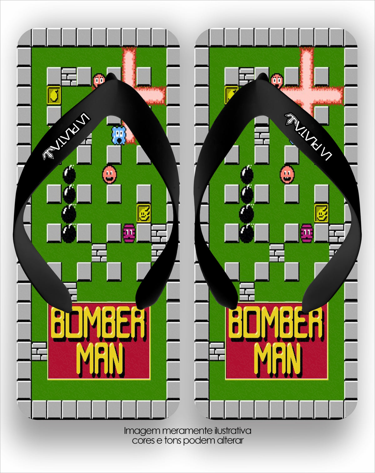 Chinelo La Quadradas Bomber Man