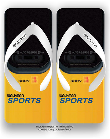 Chinelo La Quadradas Walkman Sports