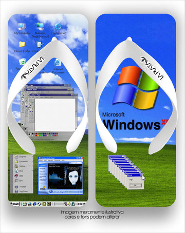 Chinelo La Quadradas Windows XP