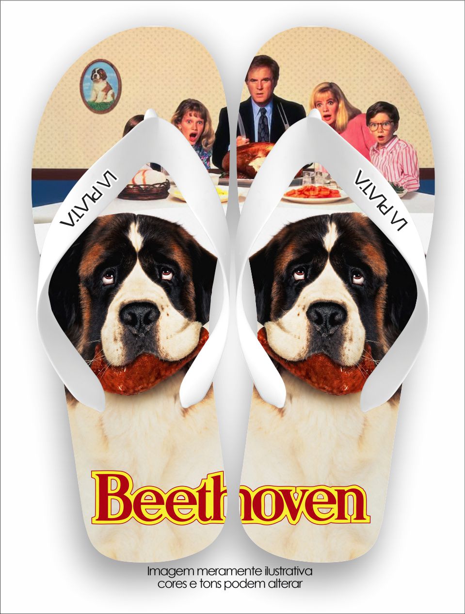 Chinelo Tradicional La Clássicos do Cinema Beethoven