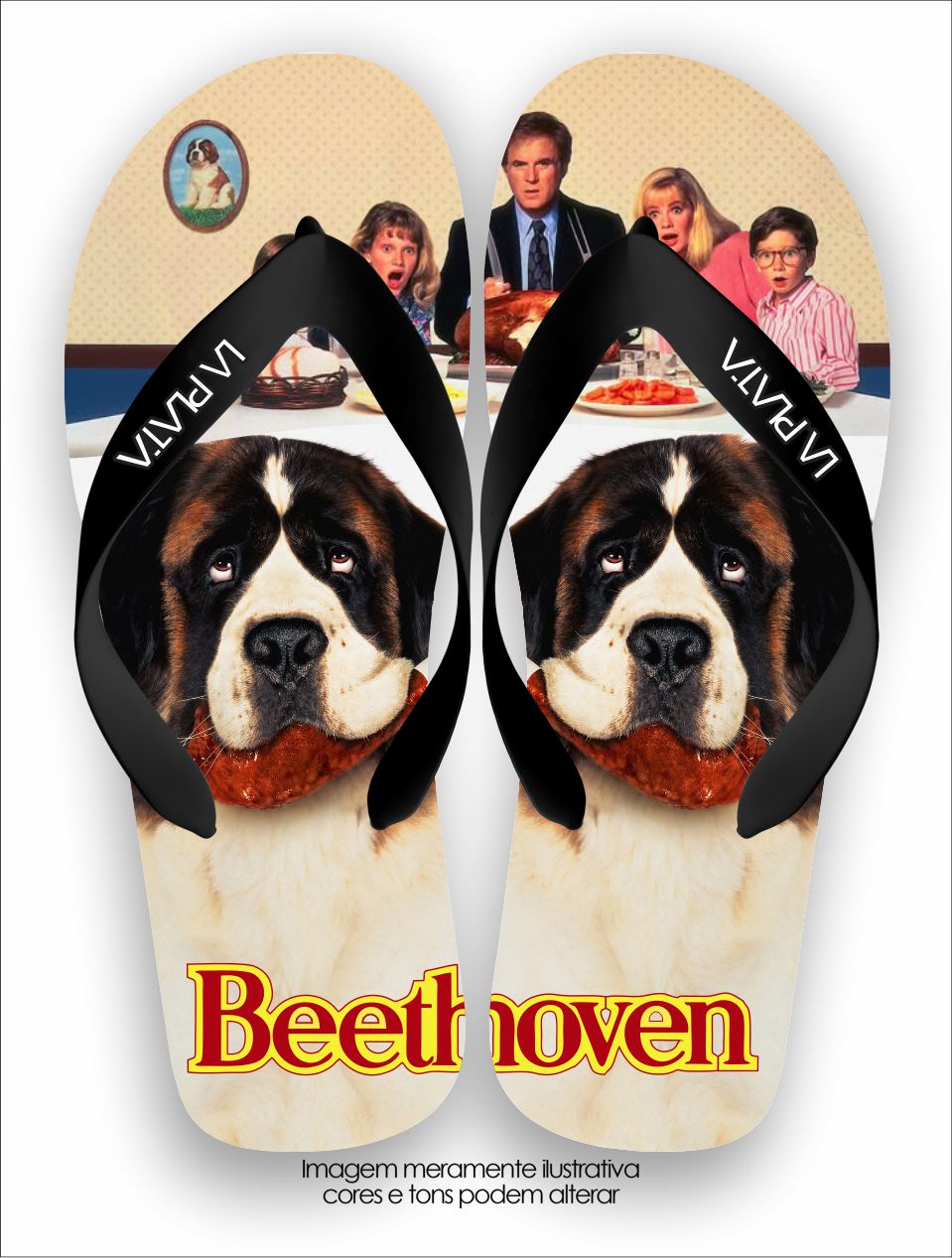 Chinelo Tradicional La Clássicos do Cinema Beethoven