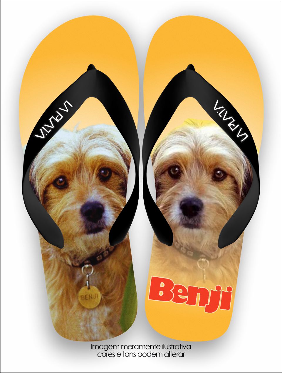 Chinelo Tradicional La Clássicos do Cinema Benji