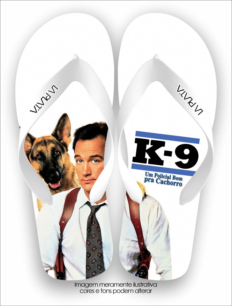 Chinelo Tradicional La Clássicos do Cinema K-9
