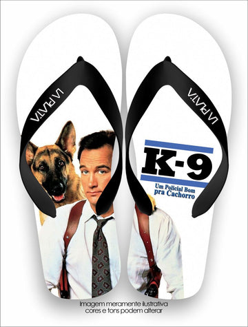 Chinelo Tradicional La Clássicos do Cinema K-9