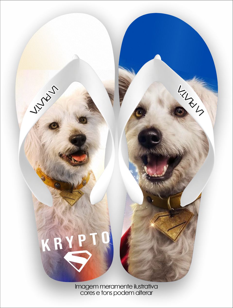 Chinelo Tradicional La Clássicos do Cinema Krypto