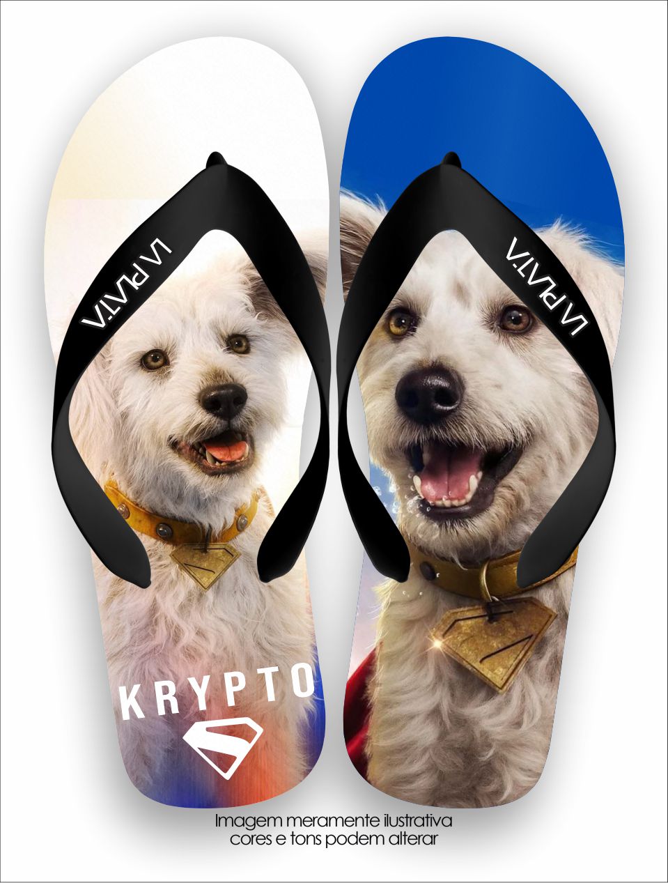 Chinelo Tradicional La Clássicos do Cinema Krypto