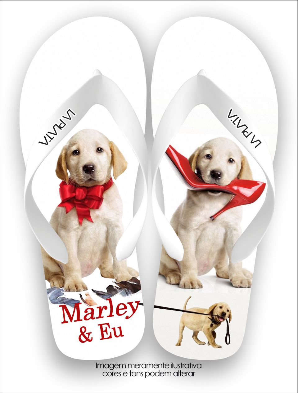 Chinelo Tradicional La Clássicos do Cinema Marley & Eu