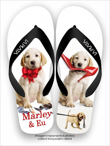 Chinelo Tradicional La Clássicos do Cinema Marley & Eu
