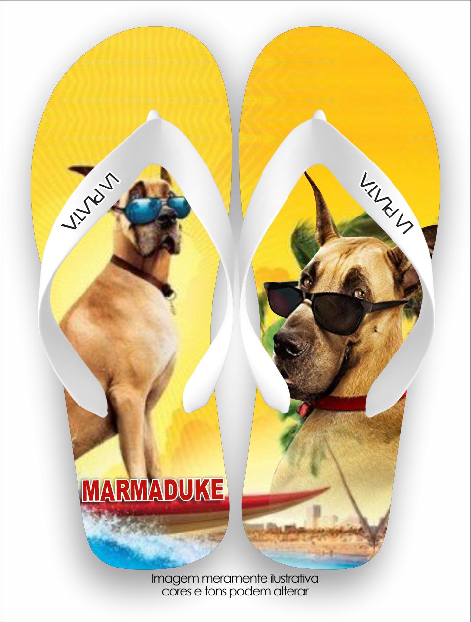 Chinelo Tradicional La Clássicos do Cinema Marmaduke