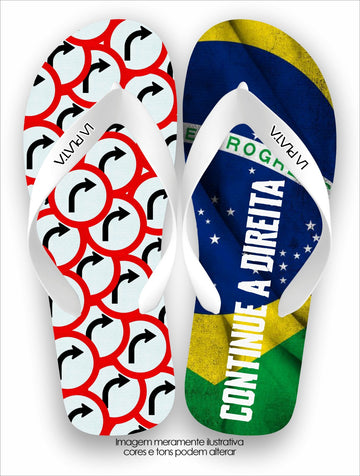 Chinelo Tradicional Continue a DIREITA em 2026