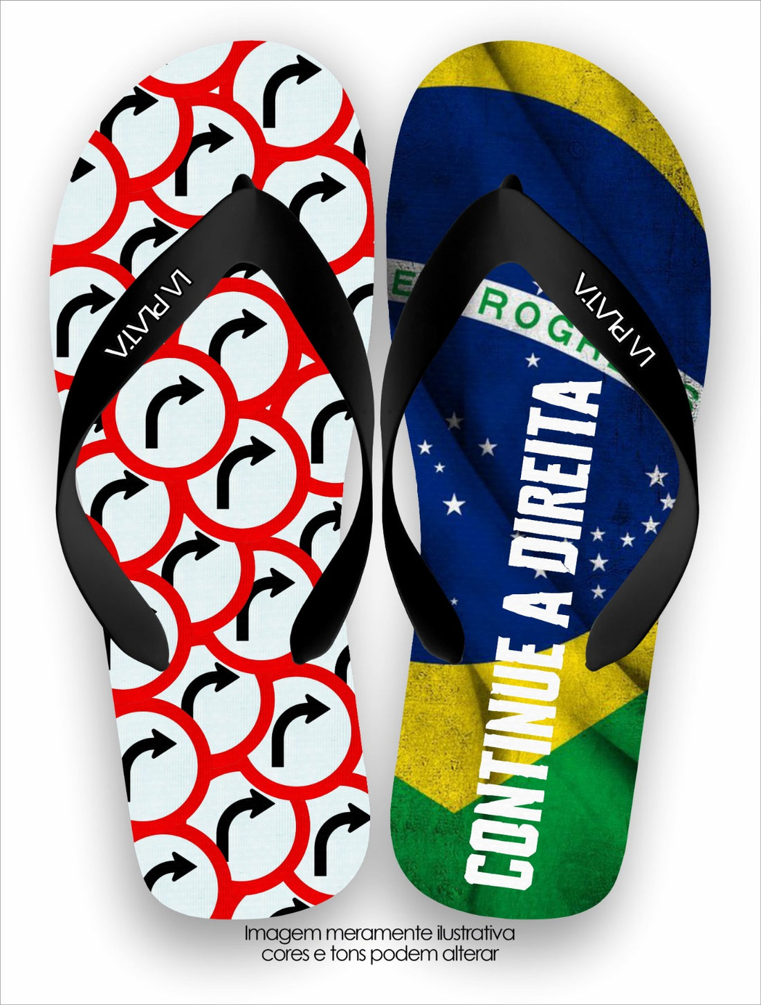 Chinelo Tradicional Continue a DIREITA em 2026