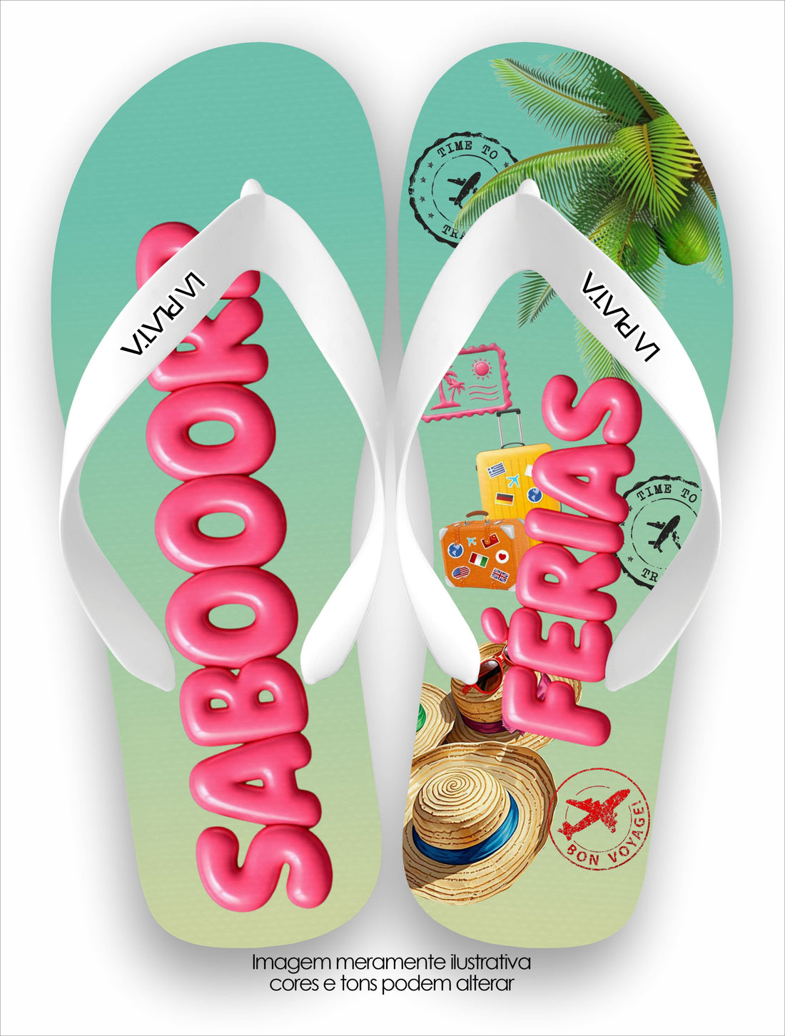 Chinelo Tradicional Sabooor Férias