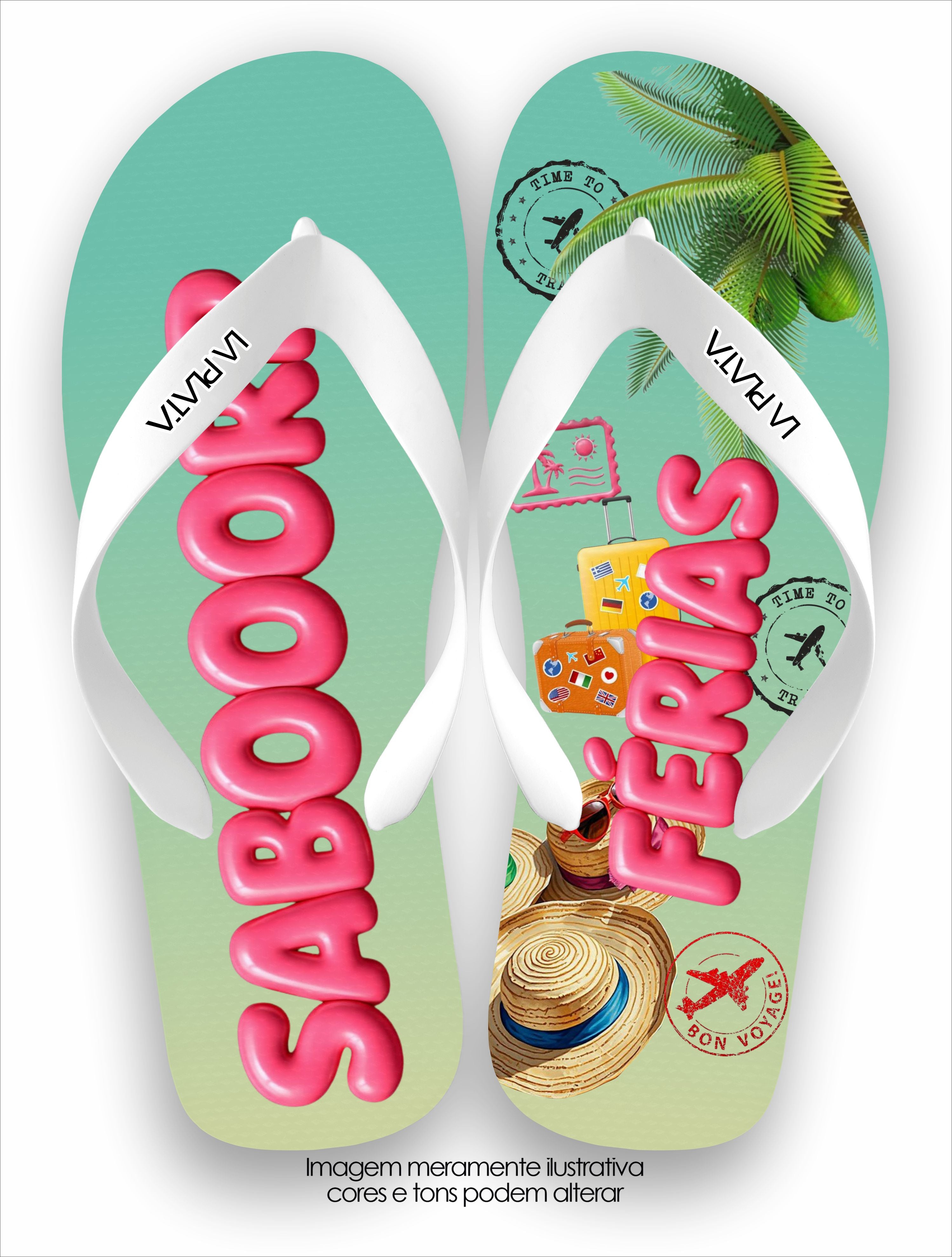 Chinelo Tradicional Sabooor Férias