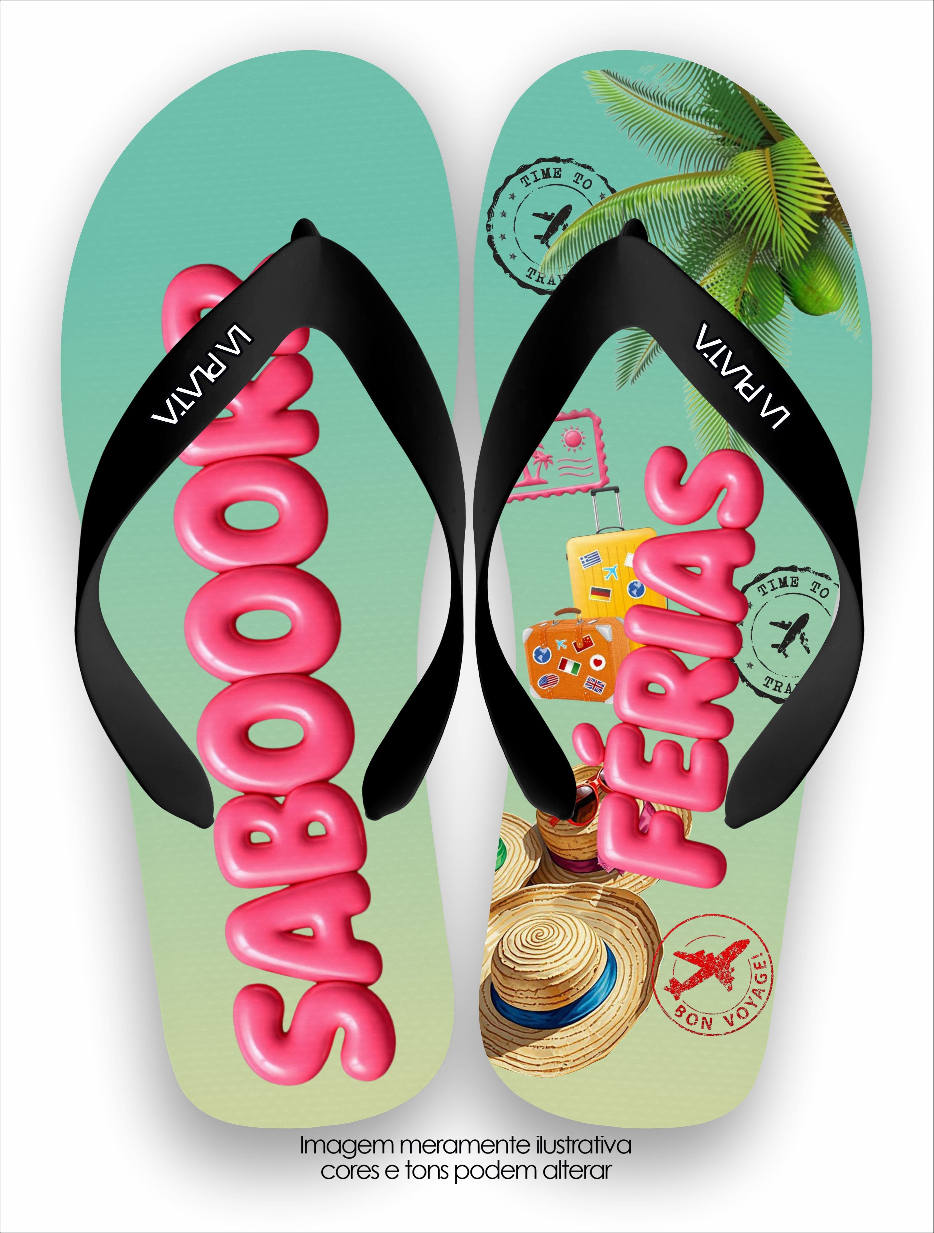 Chinelo Tradicional Sabooor Férias